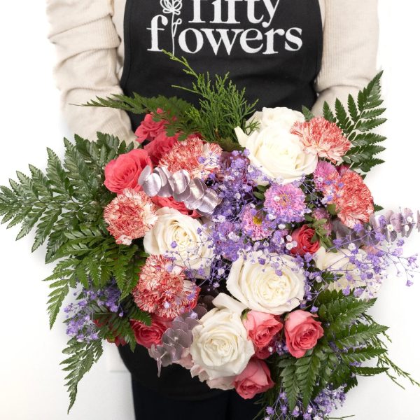 Candy Kisses Pink Flower Centerpieces Hot on Sale - Image 4